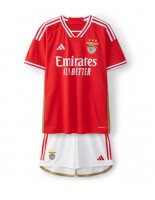 Benfica Domácí dres pro děti 2023-24 Krátký Rukáv (+ trenýrky)